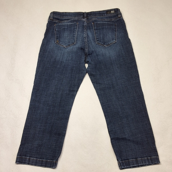 Cut From The Kloth Lauren Crop Straight Leg Jeans Size 12 . - Picture 3 of 11